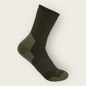Carhartt Men's Heavyweight Synthetic-Wool Blend Crew Sock Large Outdoor